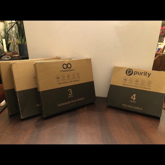 Plastic Face Sheilds: Adult and Child.3/Package - Picture 7 of 7